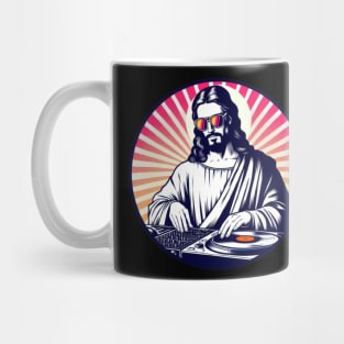 music DJ jesus Mug